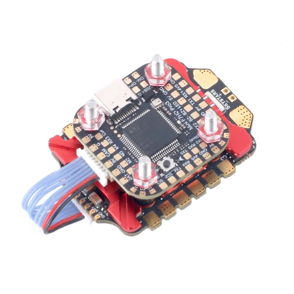 SKYSTARS 20×20 Mini Stack F722 - огляд і ціна Foxeer Reaper F4 128K 65A Esc